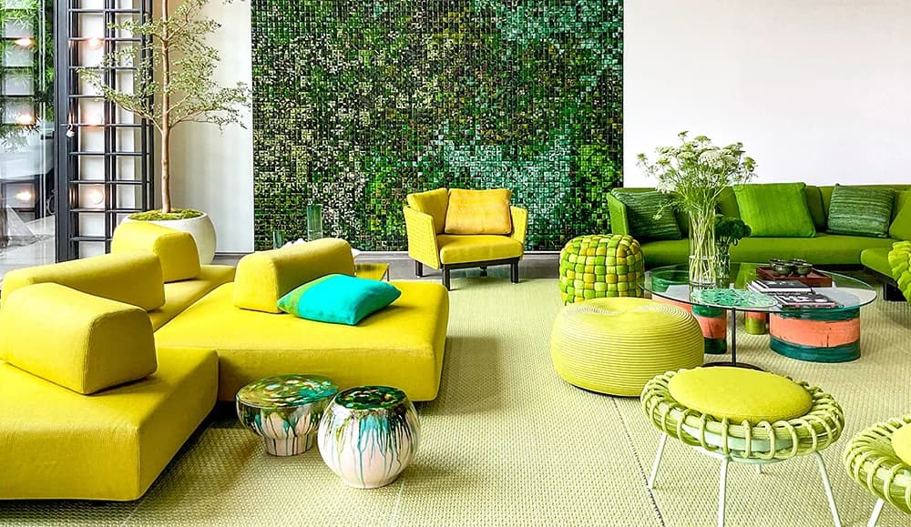 Paola Lenti ontwerp — sfeerbeeld